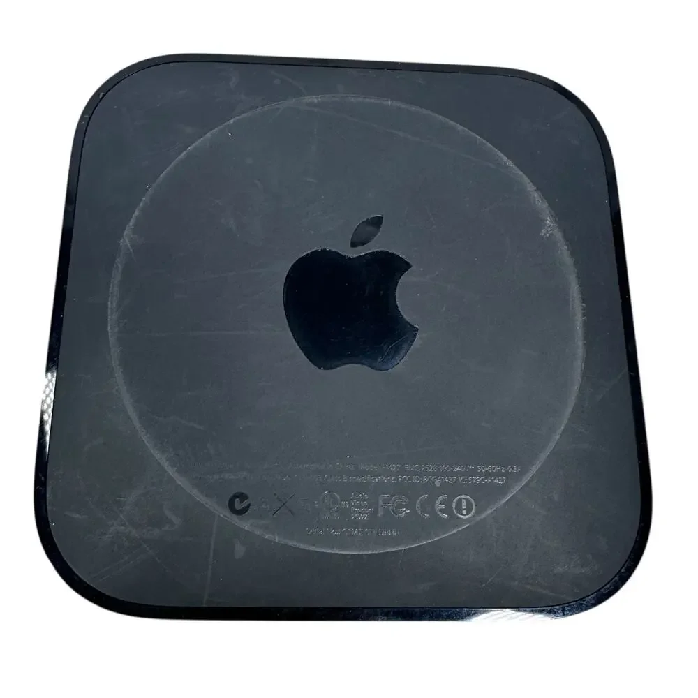 Apple TV Black A1427 3rd Gen Media Wi-Fi 1080p HDMI Lot of 2 UNTESTED FOR‎ PARTS